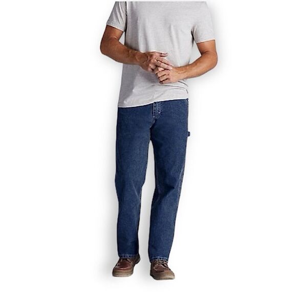 Lee Carpenter Dungarees Jeans 38x34 - Picture 1 of 11